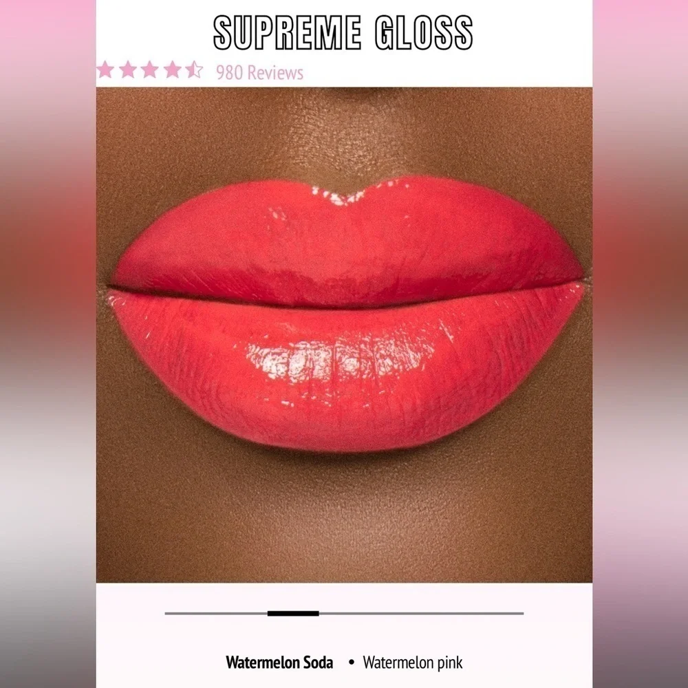 Jeffree Star Supreme Lip Gloss in Watermelon Soda, NEW!